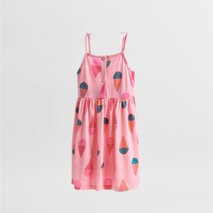 Zara girls Ice cream tank dress size 4-5